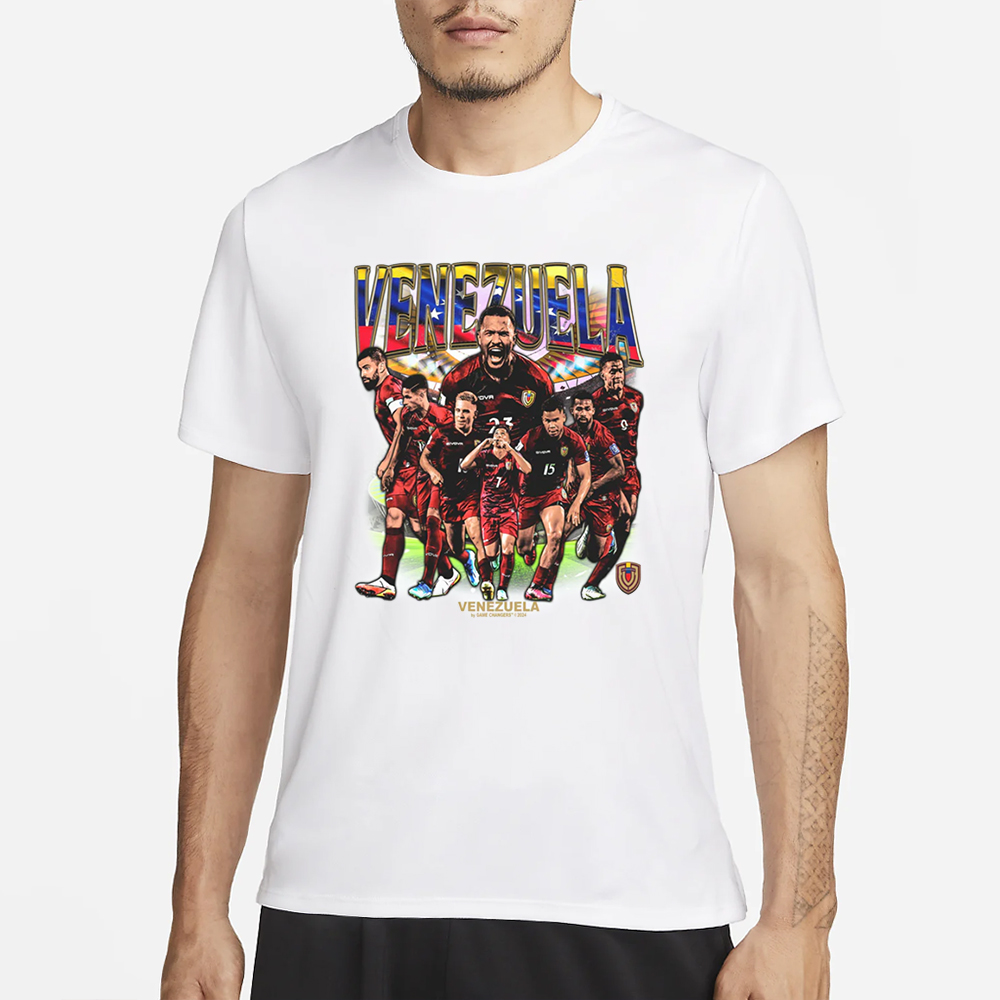 VENEZUELA By Game Changers 2024 T-Shirt 4 VENEZUELA By Game Changers 2024 T-Shirt1