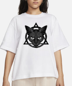 Wingedwolf94 Therian Theta Delta Cat Feline T-Shirt