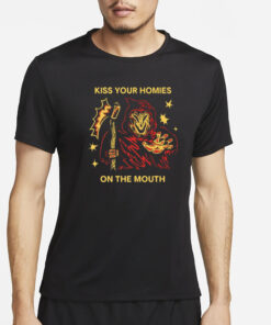 Wizard Of Barge Kiss Your Homies On The Mouth T-Shirt2