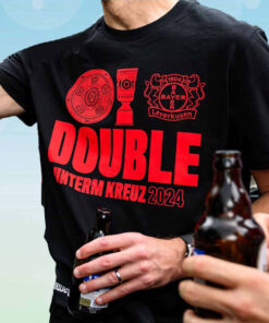 Xabi Alonso Leverkusen Double Unterm Krez 2024 T-Shirt