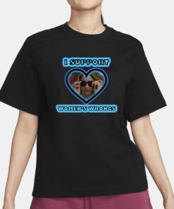 Zendaya Challengers I Support Women’s Wrongs T-Shirt4