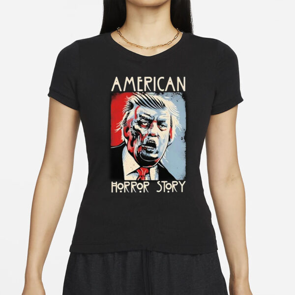 Zombie Donald Trump American President Horror Story 2024 T-Shirts