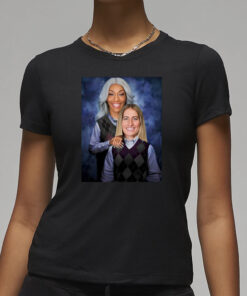 A’ja Wilson and Kate Martin Las Vegas Aces Step Sisters T-Shirt25