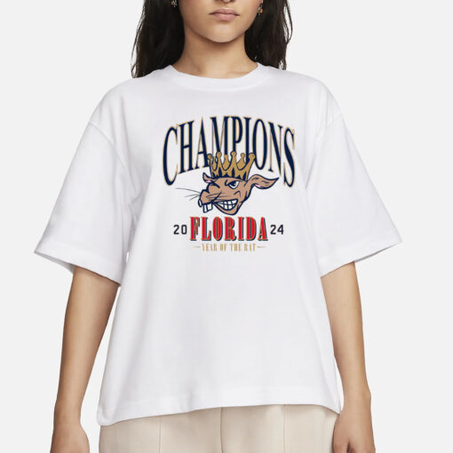 Barstool Sports FL RAT CHAMPIONS CREWNECK T-Shirt1