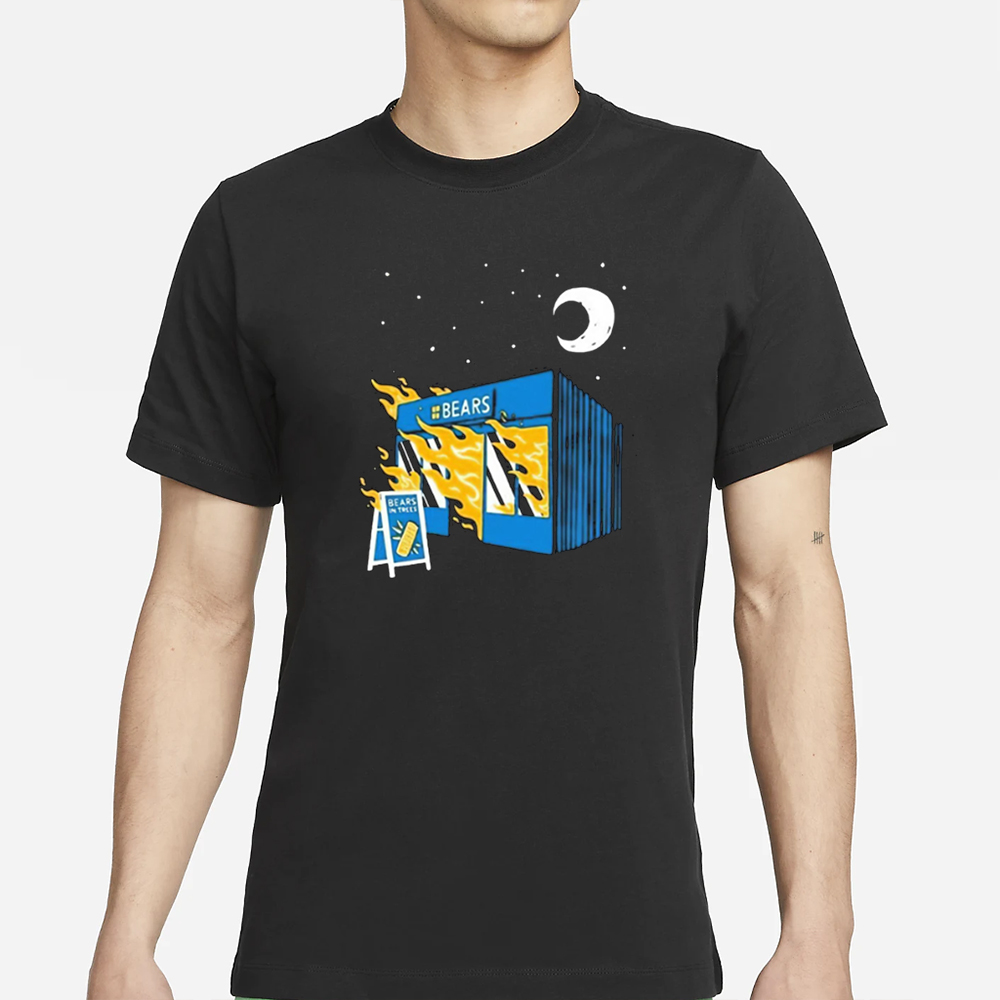 Bears In Trees Bakery On Fire T-Shirt 4 Bears In Trees Bakery On Fire T-Shirt