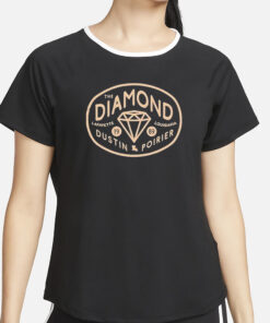Benny Johnson The Diamond Dustin Poirier Wordmark T-Shirt6