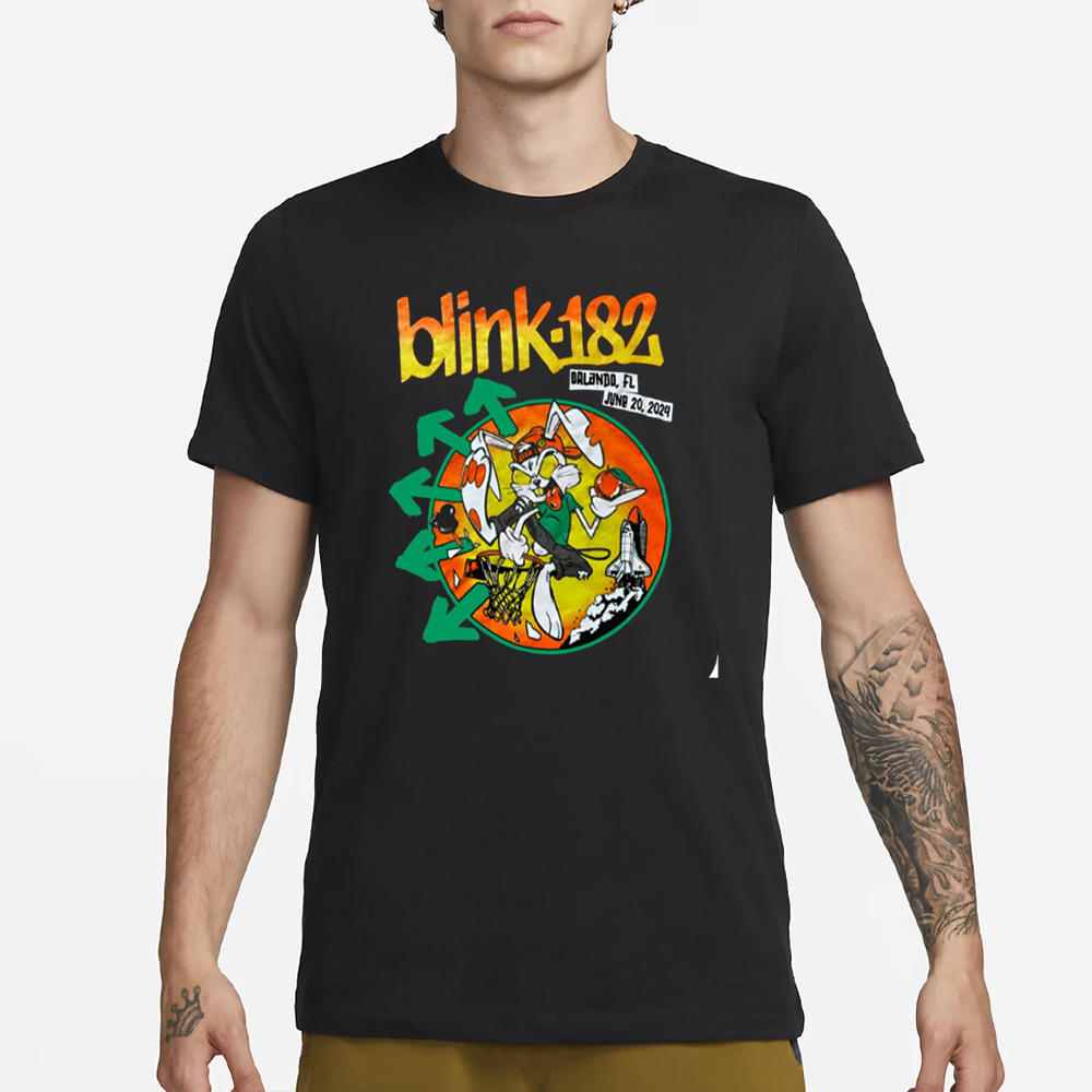 Blink-182 Kia Center June 20, 2024 Orlando, FL T-Shirt 4 Blink-182 Kia Center June 20, 2024 Orlando, FL T-Shirt1