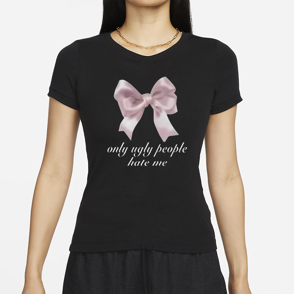 Boogzel Only Ugly People Hate Me T-Shirts