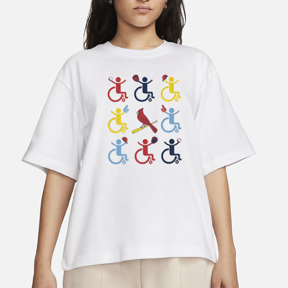 Cardinals Celebrate Disability Night T-Shirt 2024 Giveaway 4 Cardinals Celebrate Disability Night T-Shirt 2024 Giveaway