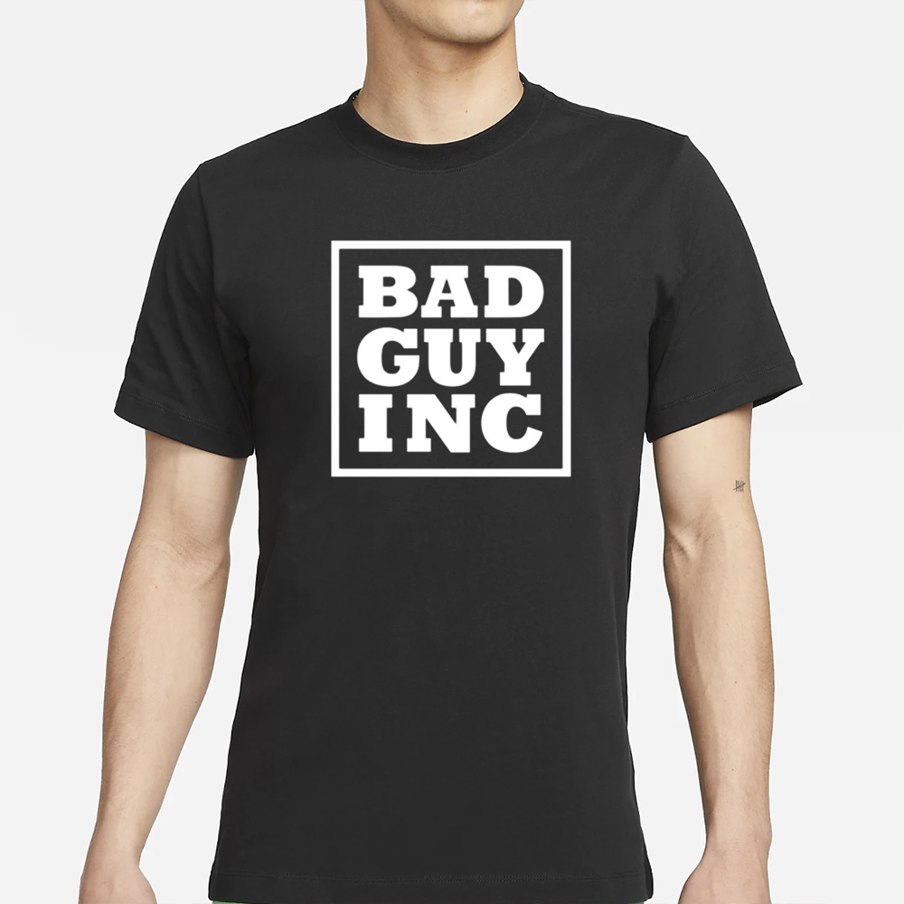 Chael Sonnen Wearing Bad Guy Inc T-Shirt 4 Chael Sonnen Wearing Bad Guy Inc T-Shirt