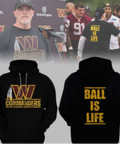 Coach Dan Quinn Commanders Ball Is Life T-Shirt