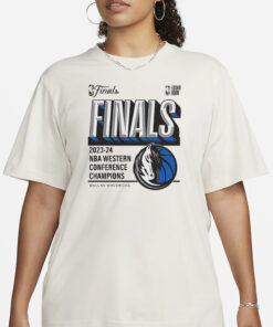 Dallas Mavericks 2024 Western Conference Champions Locker Room Big & Tall T-Shirt3
