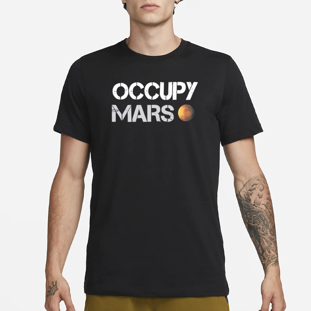 Dalton Brewer Occupy Mars T-Shirt 4 Dalton Brewer Occupy Mars T-Shirt1