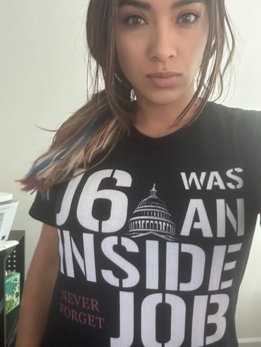 Defender Of The Republic J6 Was An Inside Job Never Forget T-Shirt