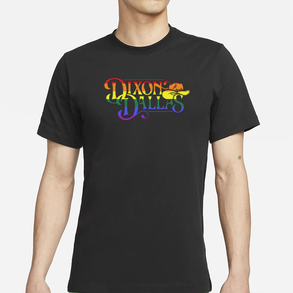 Dixon Dallas Pride Logo T-Shirt 4 Dixon Dallas Pride Logo T-Shirt