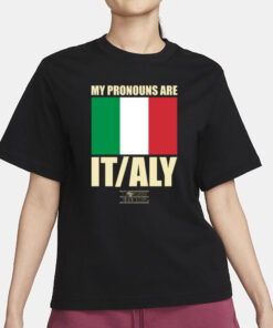 Dorian Electra My Pronouns Are Italy T-Shirt3