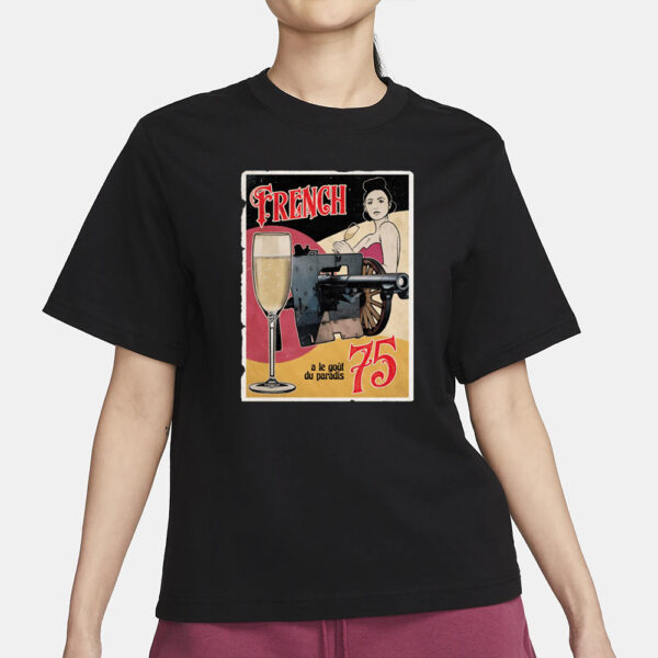 Forgotten Weapons Merch French 75 T-Shirt3