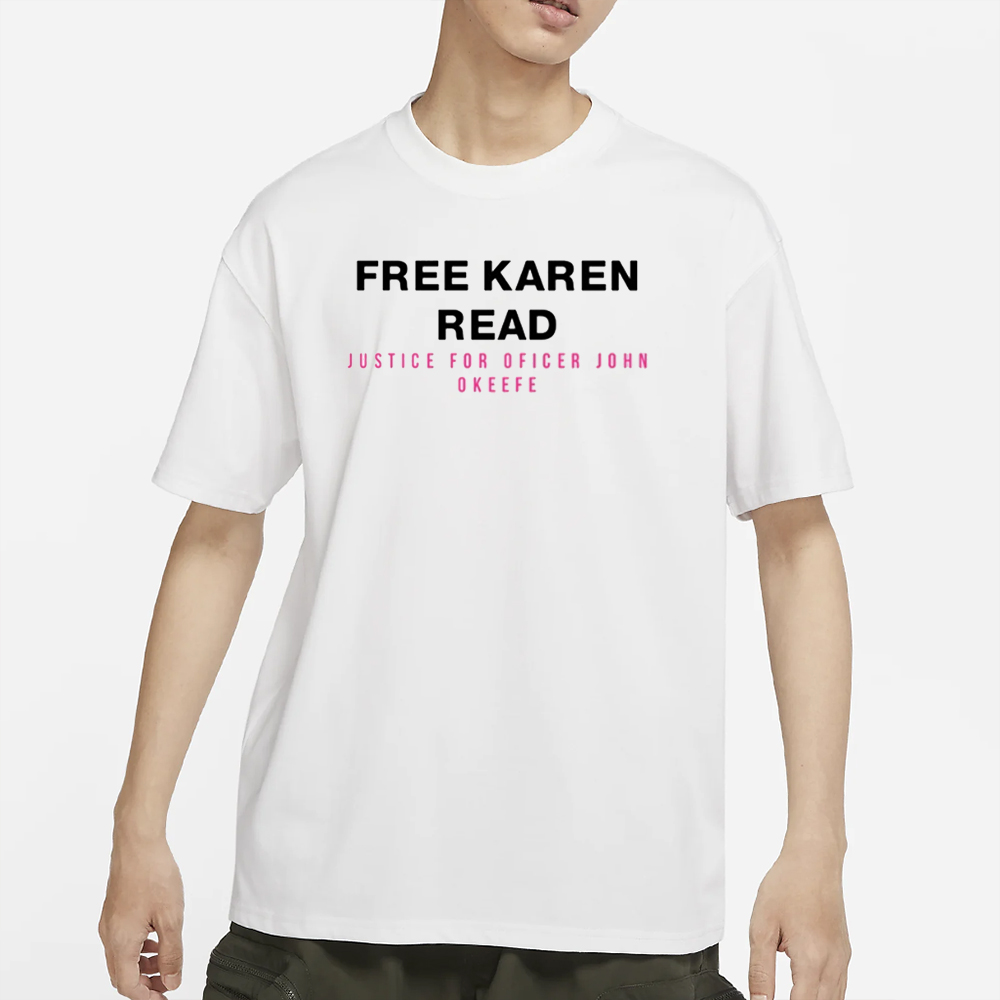 Free Karen Read Justice For Officer John O'keefe T-Shirt 4 Free Karen Read Justice For Officer John O'keefe T-Shirt
