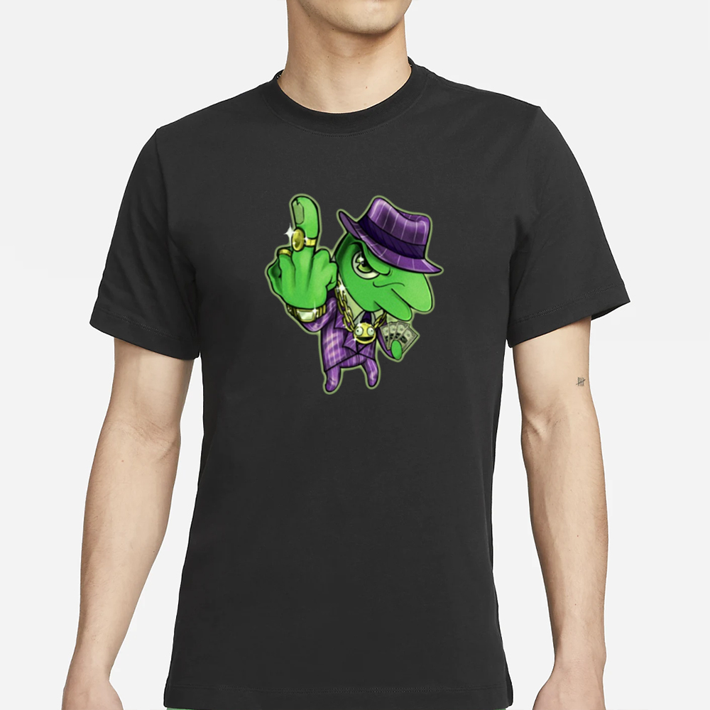 Glep Smiling Friends Like That Gangster Spongebob T-Shirt 4 Glep Smiling Friends Like That Gangster Spongebob T-Shirt