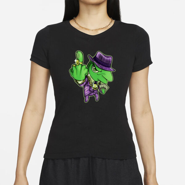 Glep Smiling Friends Like That Gangster Spongebob T-Shirts
