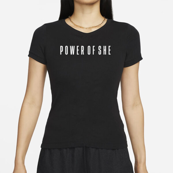 Jamie Jonathan Owens Wearing Power Of She T-Shirts
