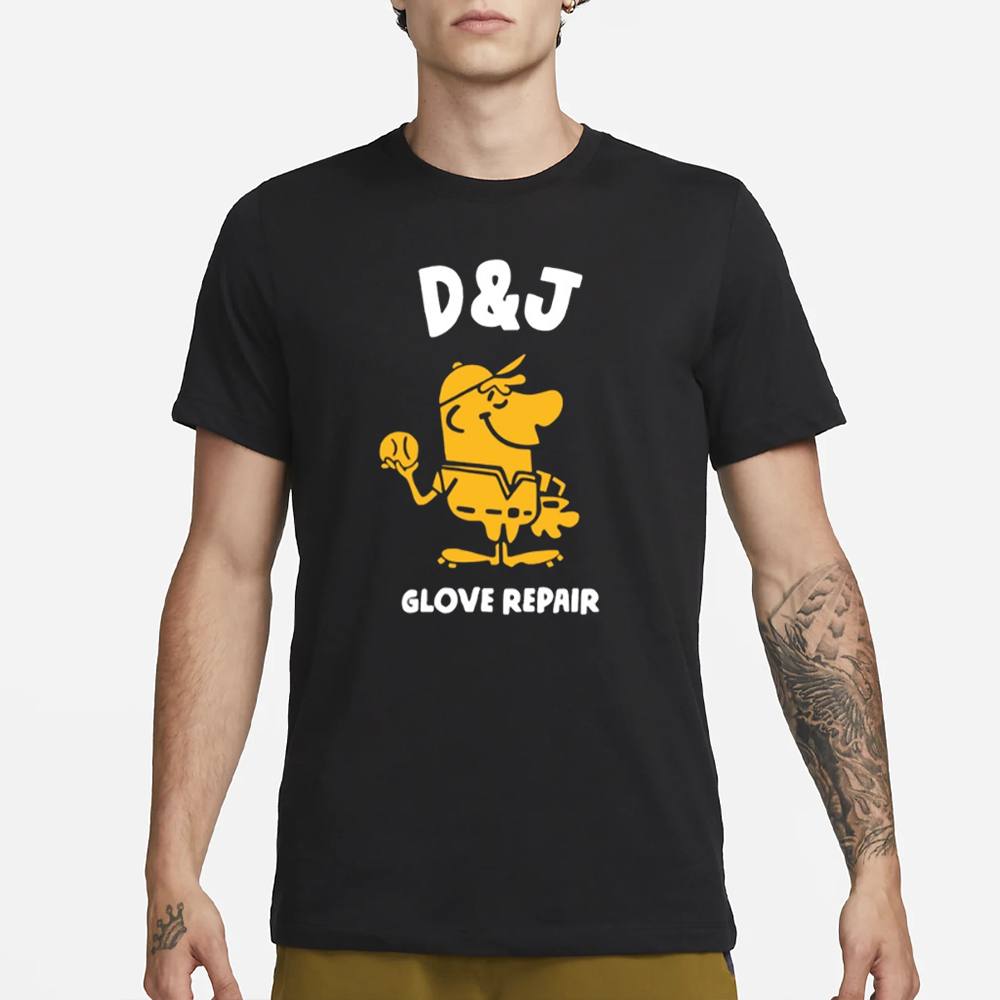 Jimmy Lonetti D&J Glove Repair T-Shirt 4 Jimmy Lonetti D&J Glove Repair T-Shirt1