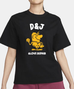 Jimmy Lonetti D&J Glove Repair T-Shirt3