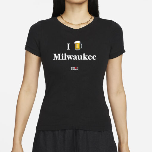 Joe Biden I Beer Milwaukee T-Shirts