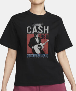 Joe Rogan Wearing Johnny Cash One More Song 1968 Vintage T-Shirt3