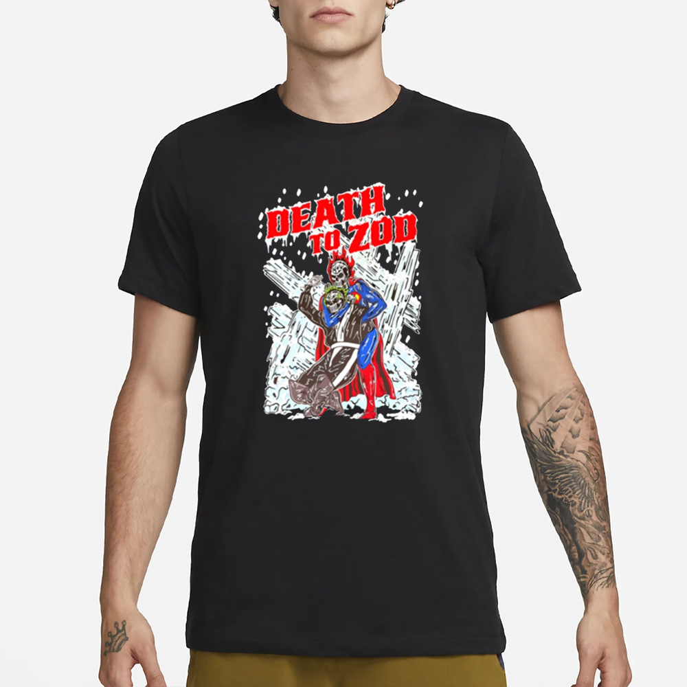 Keon Coleman Wearing Death To Zod T-Shirt 4 Keon Coleman Wearing Death To Zod T-Shirt1
