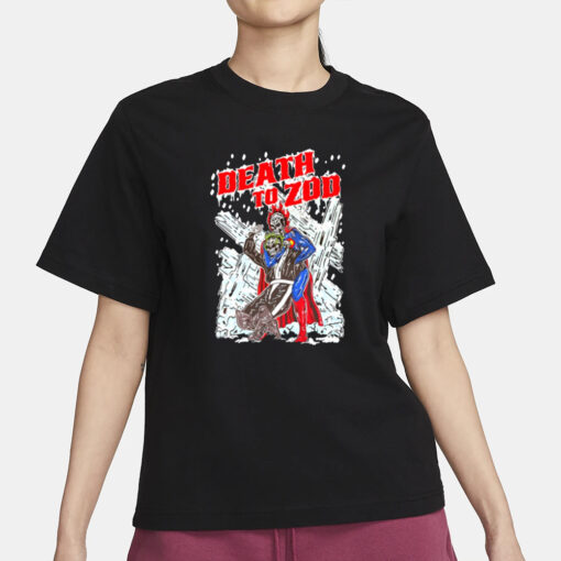 Keon Coleman Wearing Death To Zod T-Shirt3