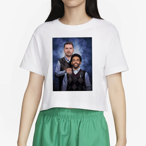 Luka Doncic Kyrie Irving Step Brothers T-Shirt2