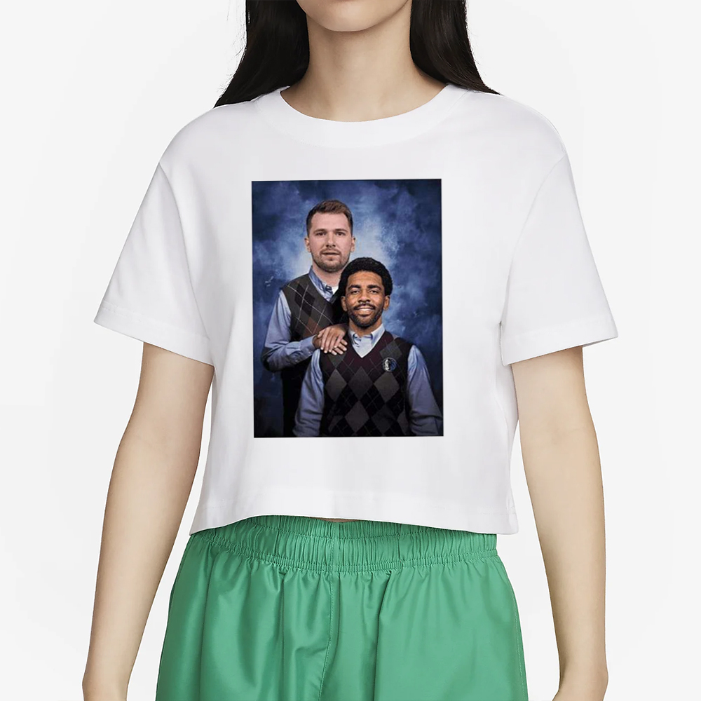 Luka Doncic Kyrie Irving Step Brothers T-Shirt 4 Luka Doncic Kyrie Irving Step Brothers T-Shirt2
