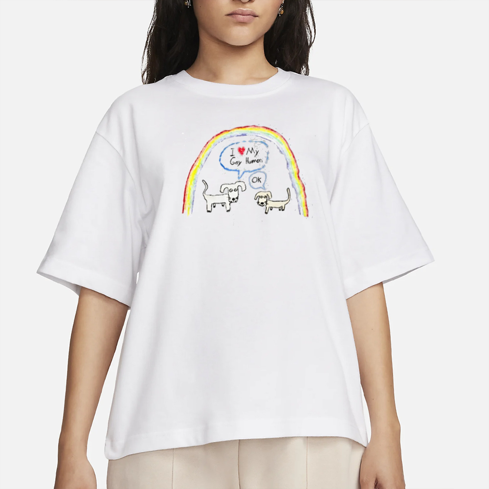 Marcuspork I Love My Gay Human T-Shirt 4 Marcuspork I Love My Gay Human T-Shirt