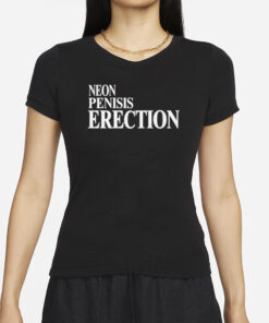 Neon Penisis Erection T-Shirts