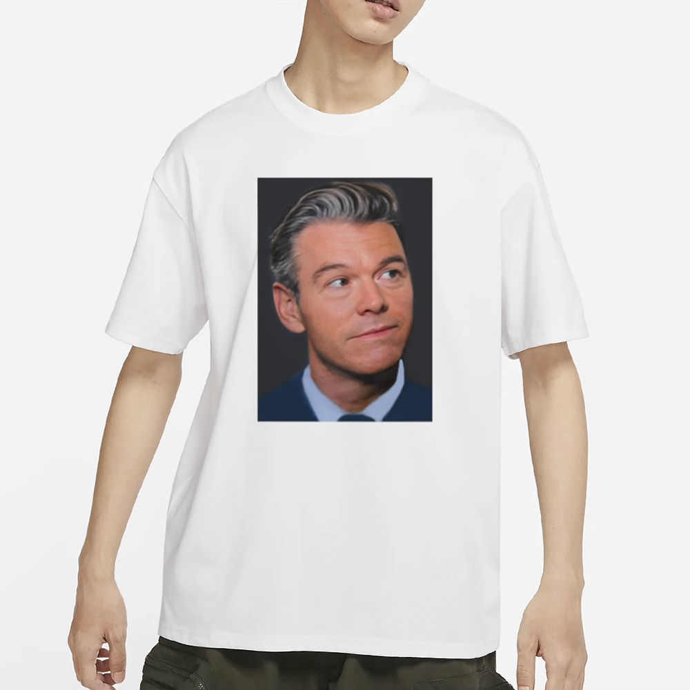 Nick Wright Chris Broussard Wearing Kevin Wildes T-Shirt 4 Nick Wright Chris Broussard Wearing Kevin Wildes T-Shirt