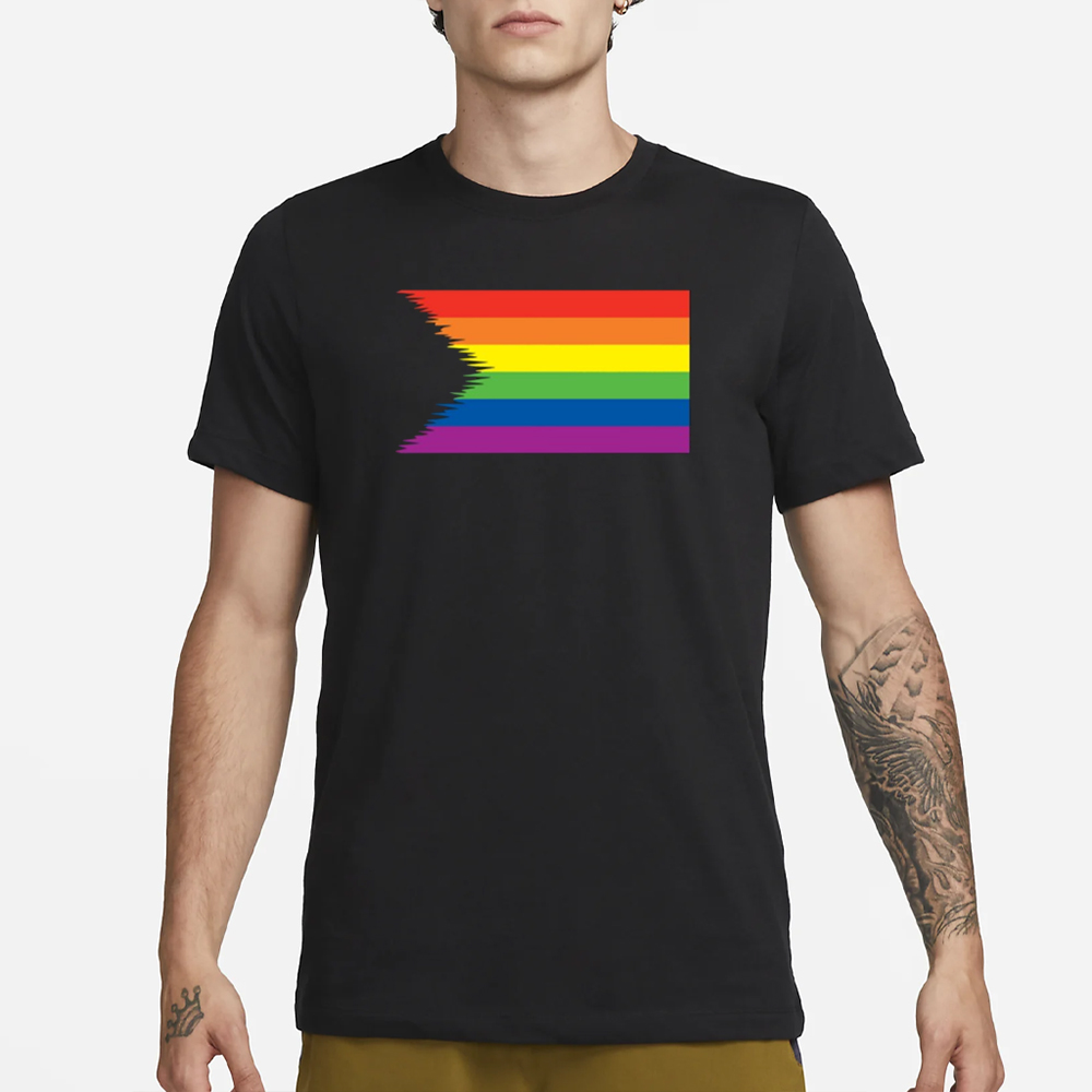 Nina Paley Pride Restored Flag T-Shirt 4 Nina Paley Pride Restored Flag T-Shirt1