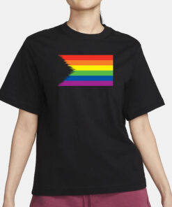 Nina Paley Pride Restored Flag T-Shirt3