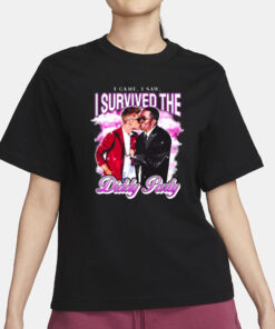 Notsafeforwear I Survived the Diddy Party T-Shirt1