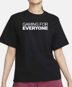 Phil Spencer Wearing Gaming For Everyone T-Shirt1