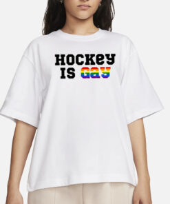 Pride Month Hockey Is Gay T-Shirts