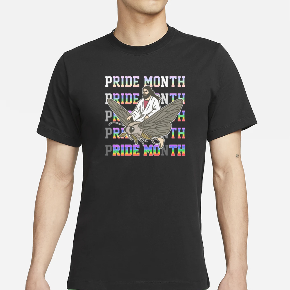 Pride Month Ride Moth T-Shirt 4 Pride Month Ride Moth T-Shirt