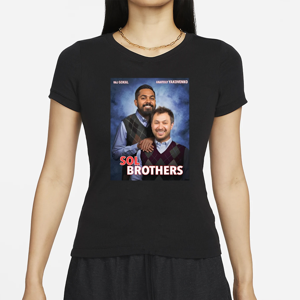 Raj Gokal And Anatoly Yakovenko Sol Brothers T-Shirt 4 Raj Gokal And Anatoly Yakovenko Sol Brothers T-Shirt