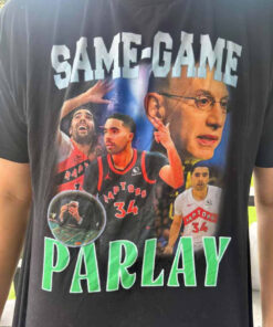 Raptors Same-Game Parlay T-Shirt