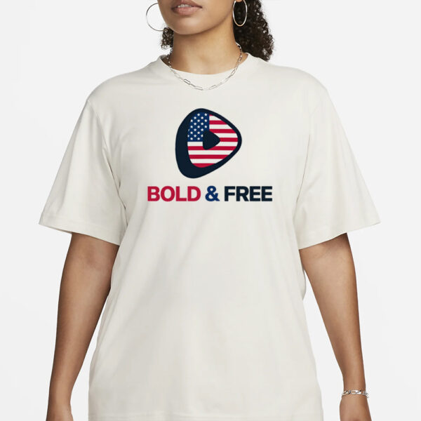 Rick Racela Bold & Free Usa T-Shirt3