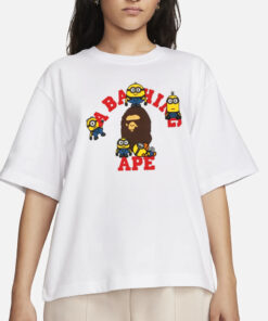 Sapnap Bape X Minions College T-Shirts