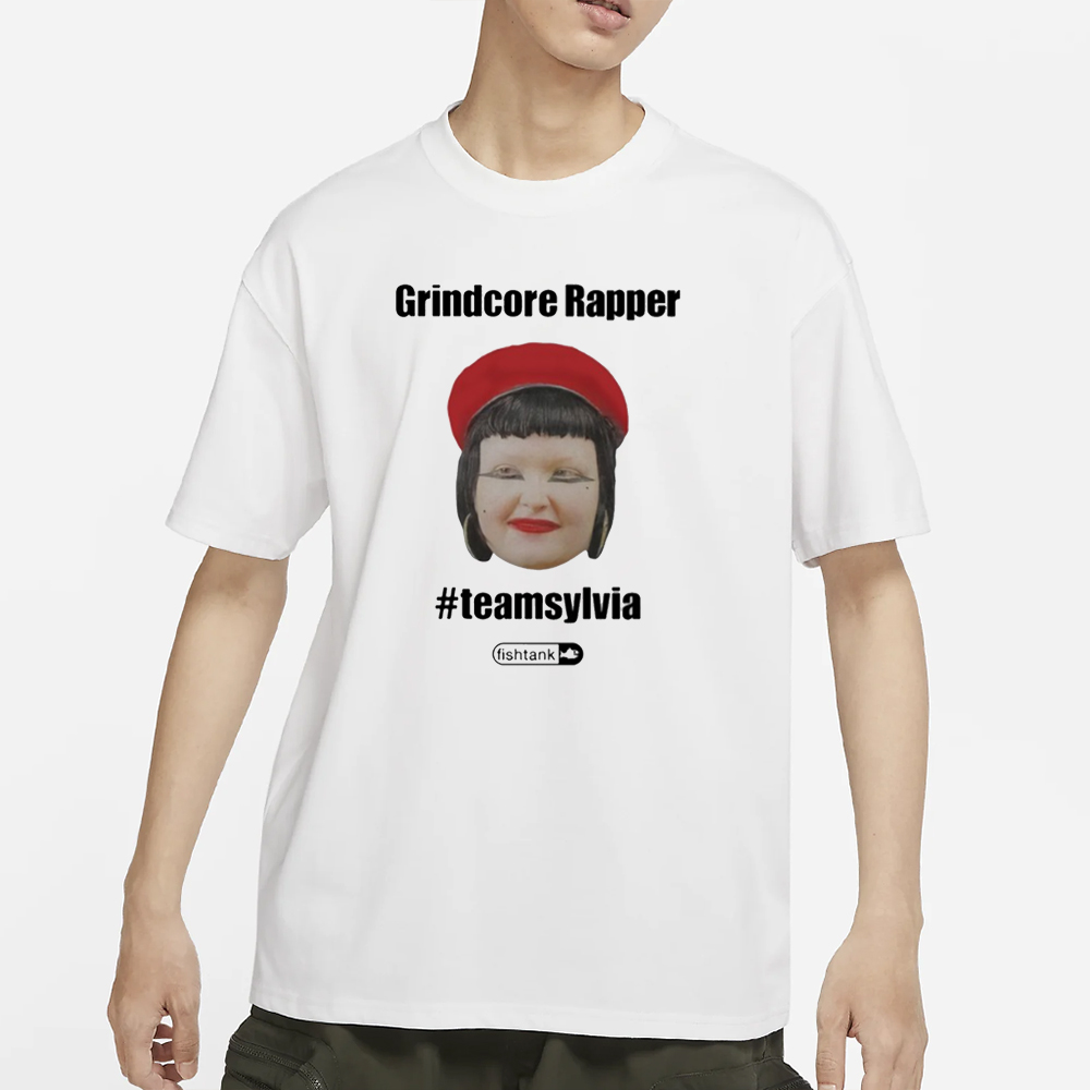 Slyvdream Grindcore Rapper Teamsylvia T-Shirt 4 Slyvdream Grindcore Rapper Teamsylvia T-Shirt