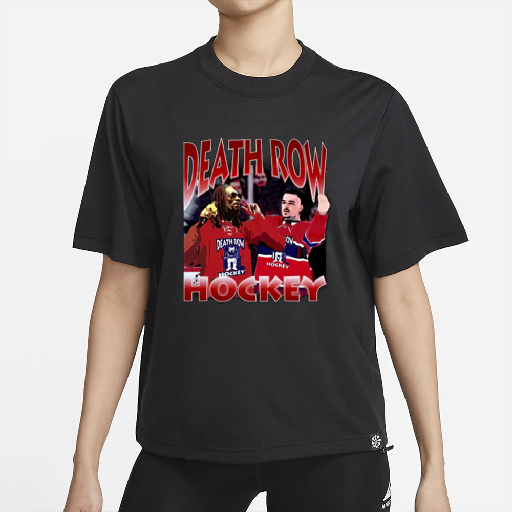 Snoop Dogg Arber Xhekaj Death Row Hockey T-Shirt 4 Snoop Dogg Arber Xhekaj Death Row Hockey T-Shirt