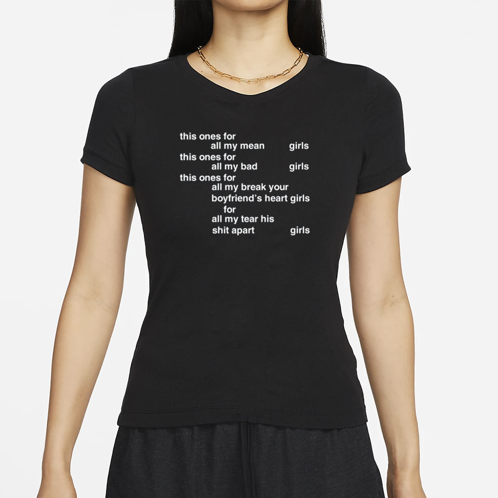 Spotify Capsule Charli Xcx Mean Girls T-Shirt 4 Spotify Capsule Charli Xcx Mean Girls T-Shirt