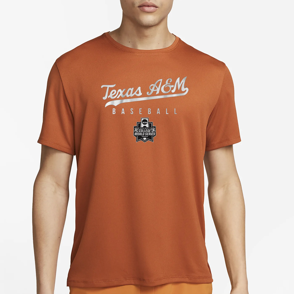 TEXAS A&M BASEBALL: 2024 COLLEGE WORLD SERIES T-SHIRT 4 TEXAS A&M BASEBALL 2024 COLLEGE WORLD SERIES T-SHIRT